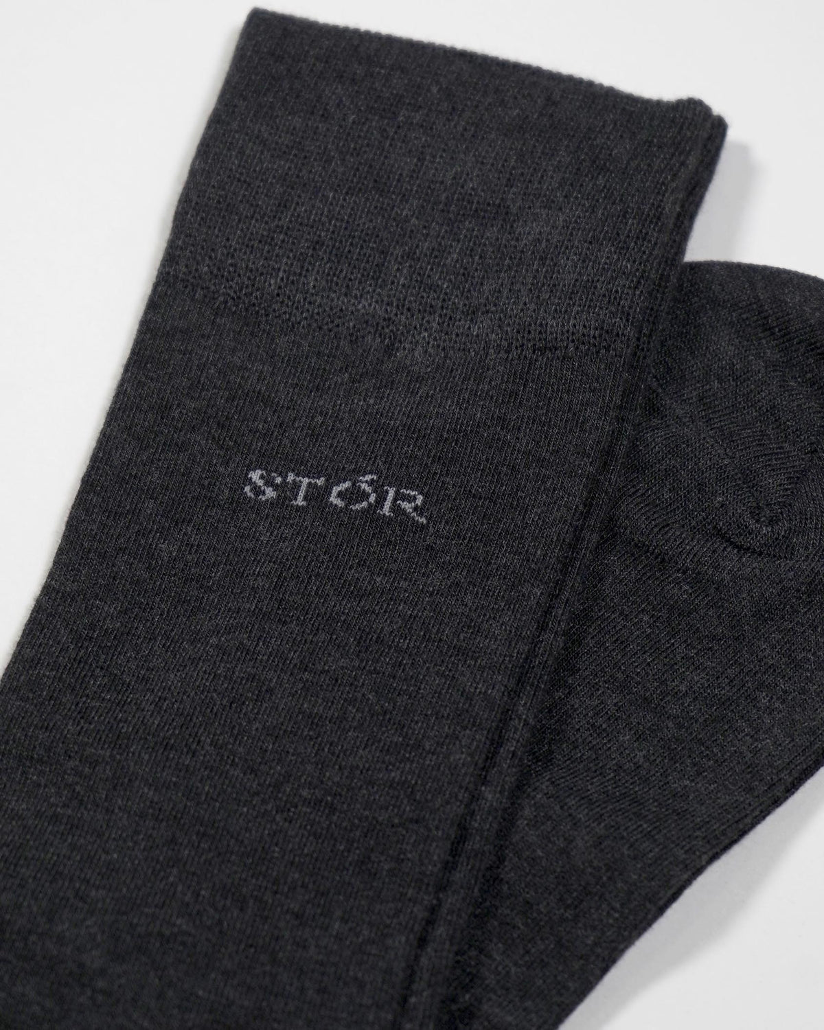 Everyday Bamboo Sock Plain - Charcoal