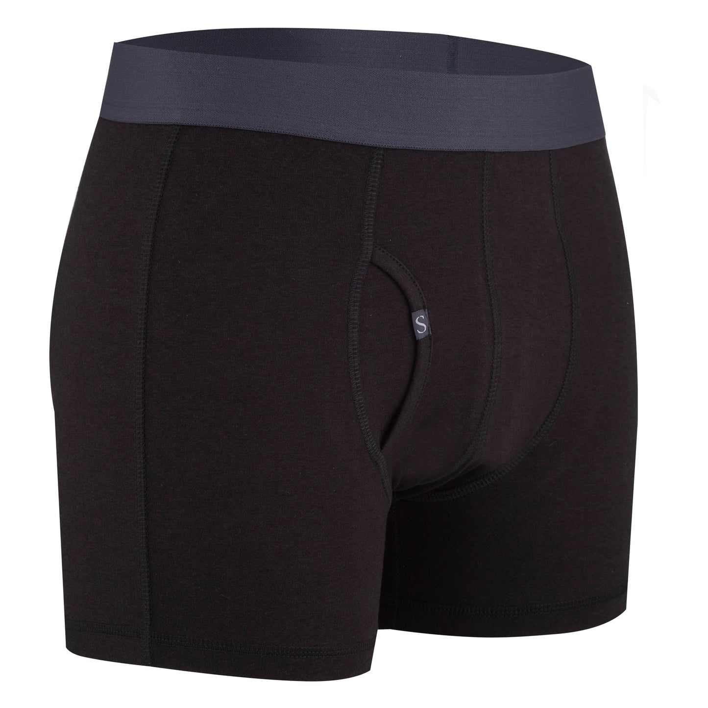 Bamboo Luxe Boxer Brief - Black