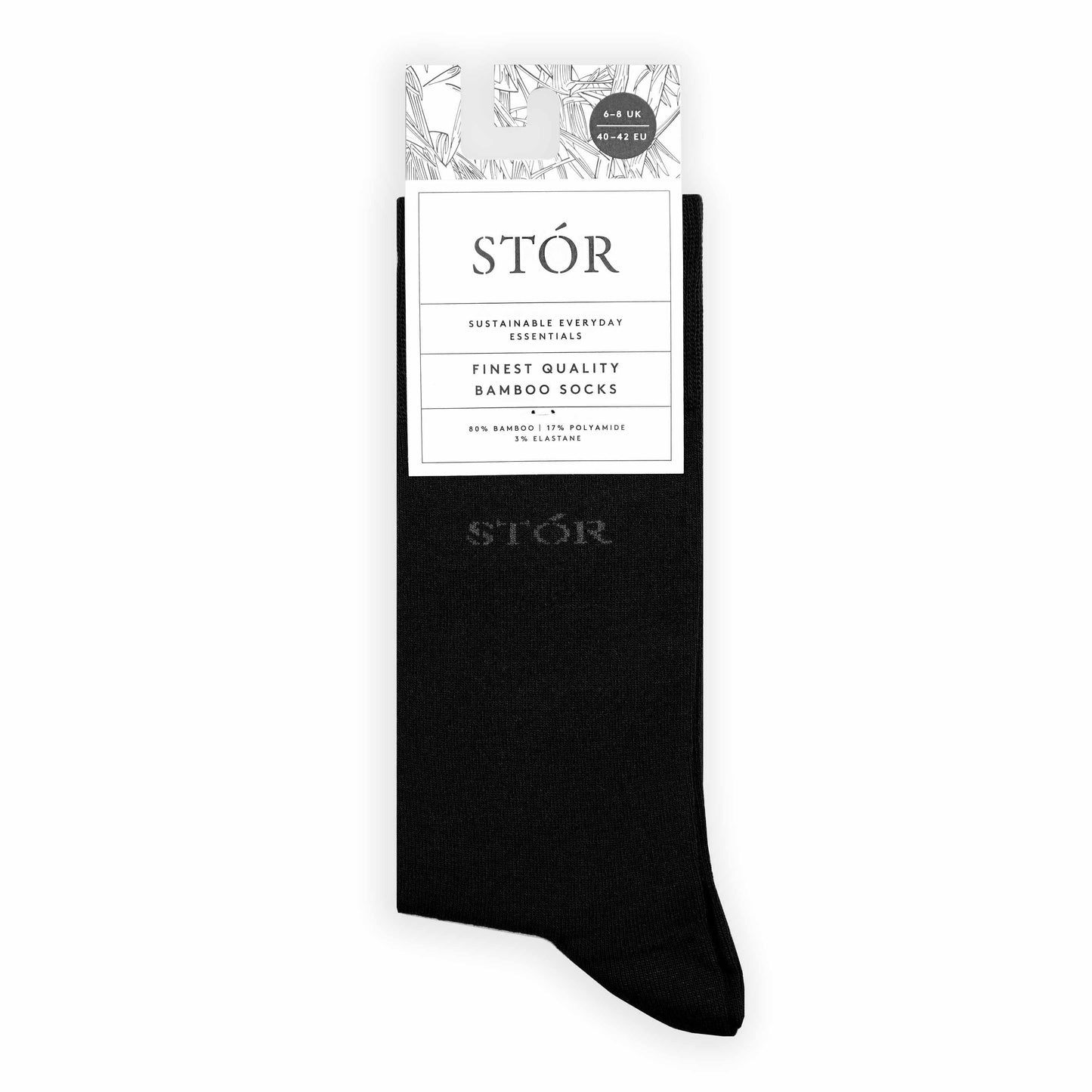 Sock Box Project - Black x 4