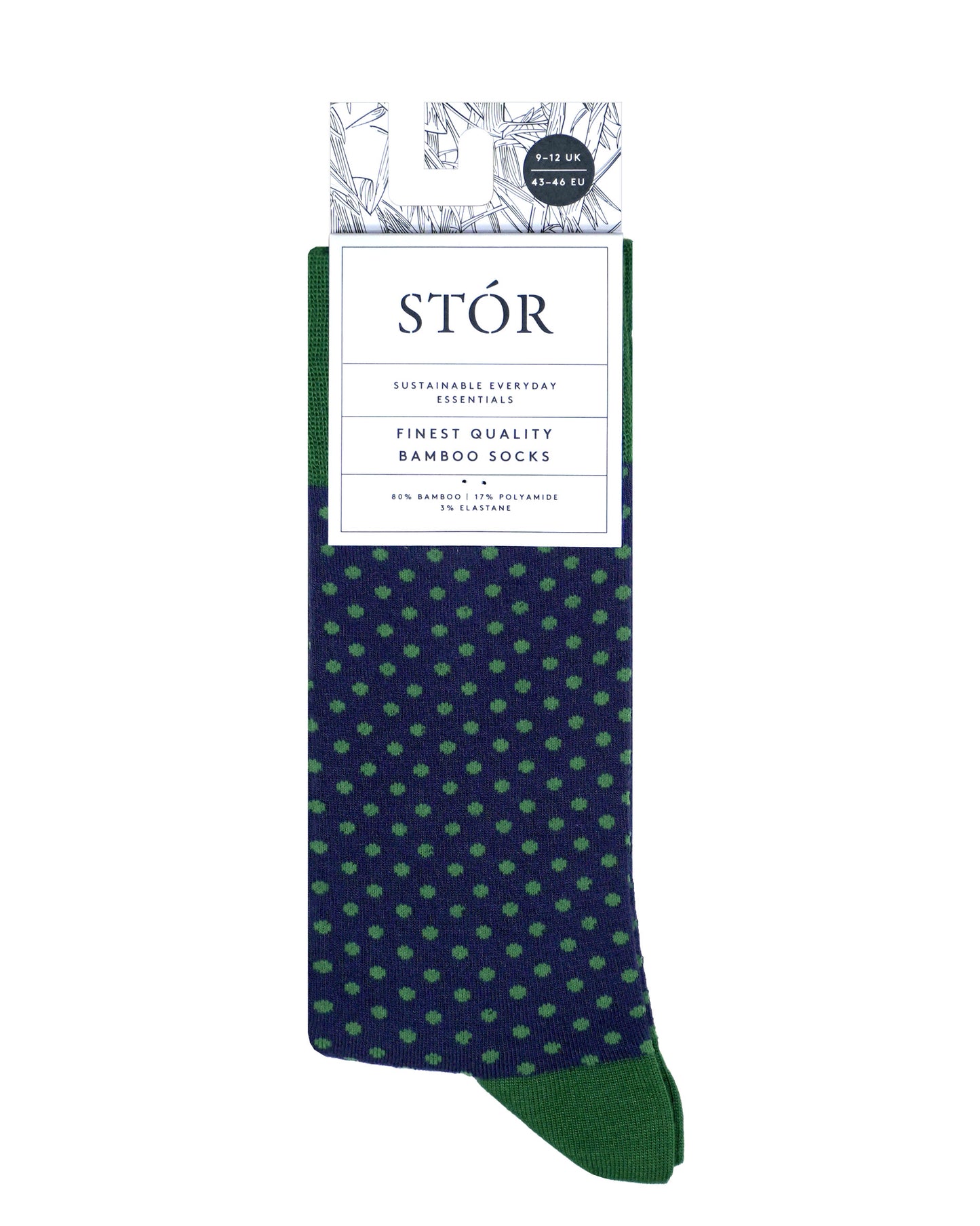 Sock Box Project - Green Mixed Theme