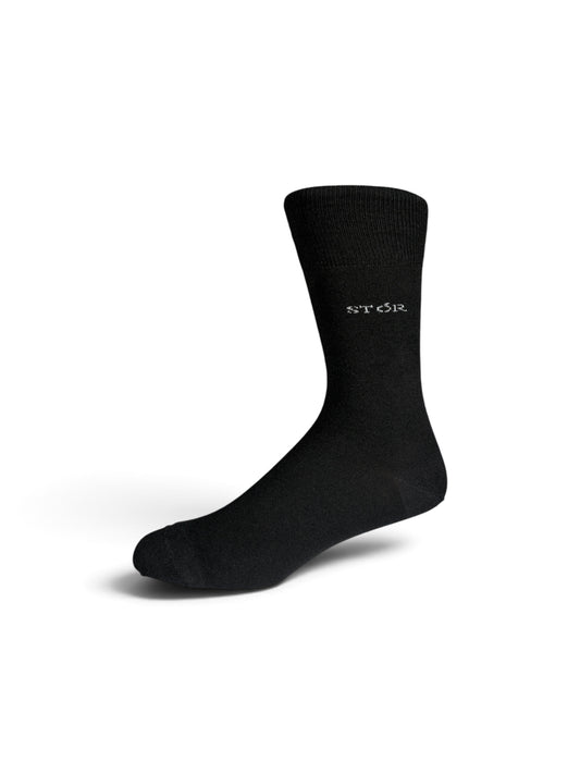 Everyday Bamboo Sock Plain - Black