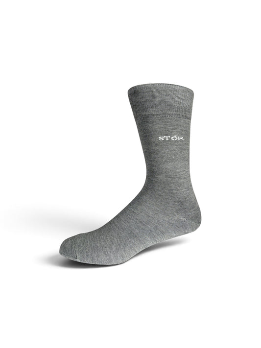Everyday Bamboo Sock Plain - Light Grey
