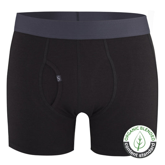 Bamboo Luxe Boxer Brief - Black