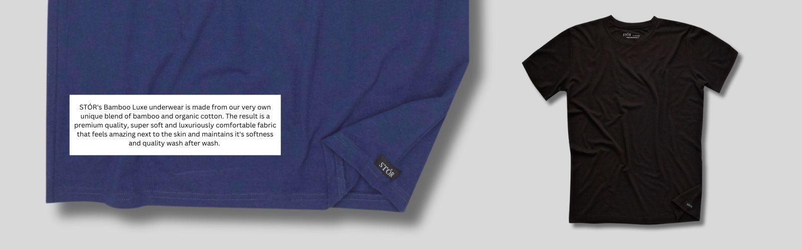 New bamboo Luxe Crew Tee